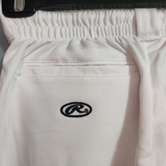 New with out tags Rawlings white Youth baseball pants, size XL - Picture 7 of 7